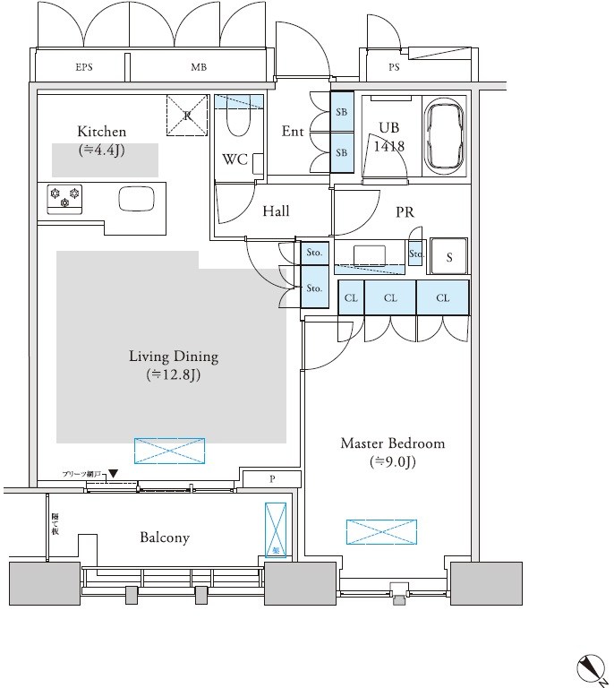 Ｄマークス西新宿タワー 間取り
