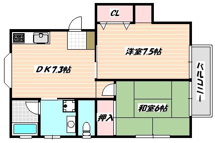 プレジャーハイム妙典  間取り図