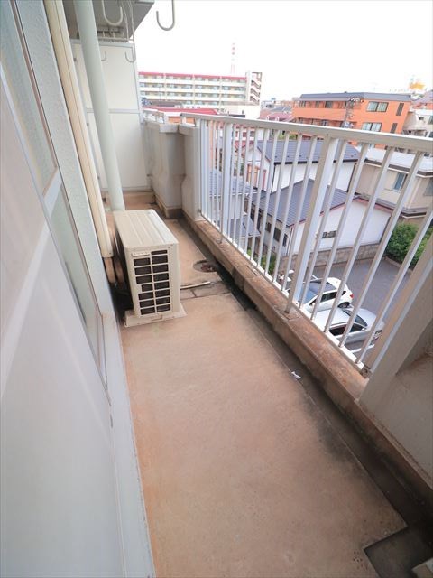 ガーデンタウンウェーブ ベランダ