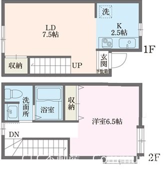 カーザ・カスターニャⅢ 間取り図