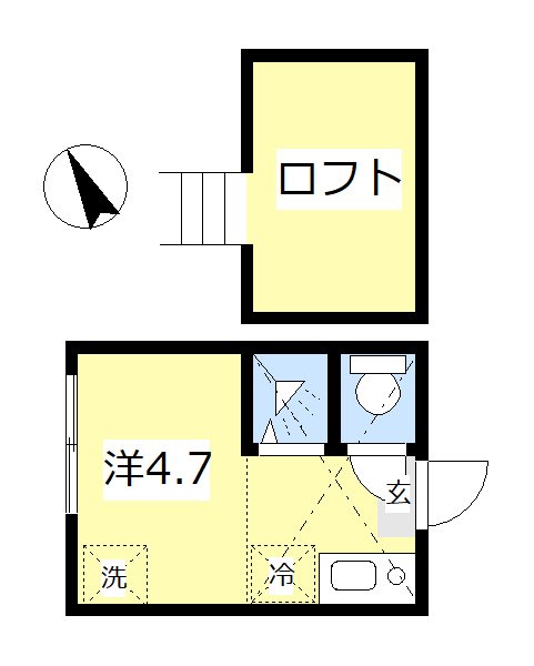 TM渡田向町Ⅱ 間取り