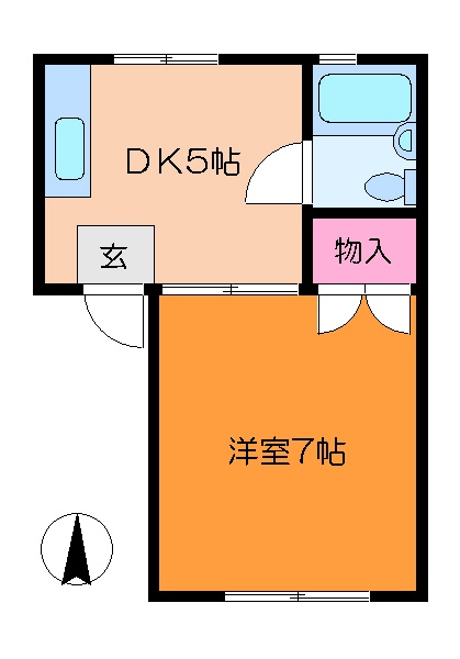 ユニオンハイツ 間取り