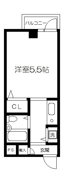 杉本ビル 301号室 間取り