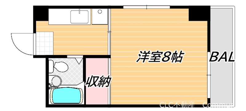 シティーハイツ 間取り図