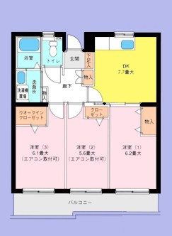 ピュアベルジュ 間取り