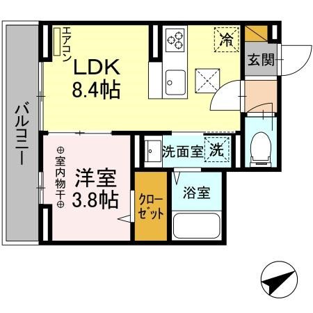 D-PALACE富士見 間取り