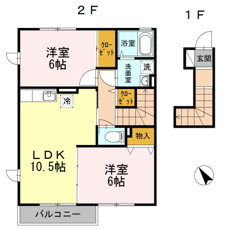 ルナ・ベルデ 間取り