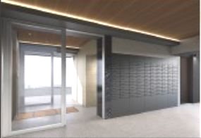 ラグゼナ磯子 玄関