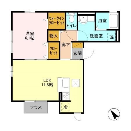 レクエルド広尾  間取り