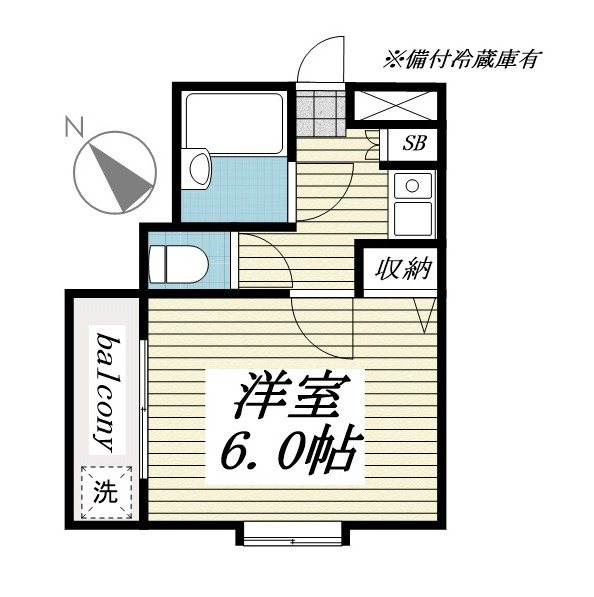 ジュネパレス市川第11  間取り図