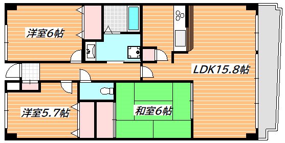 アルデール 間取り図