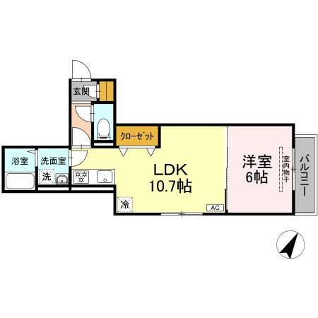 エスポワール南太田 間取り
