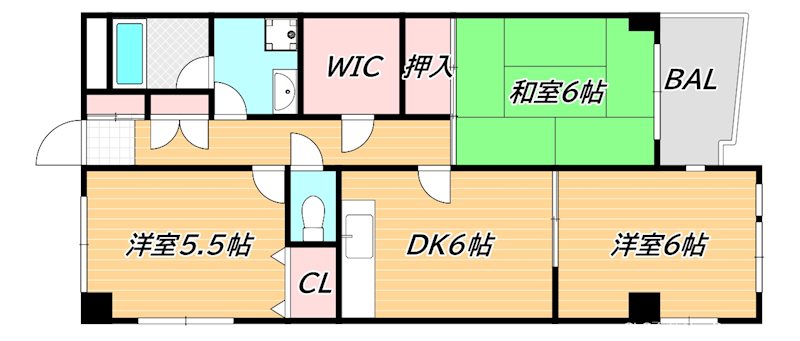 エムズフラット 間取り