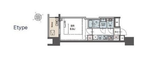 ラグゼナ磯子 間取り