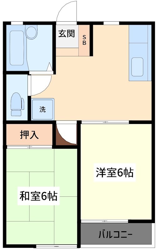 ドミール杉田 間取り