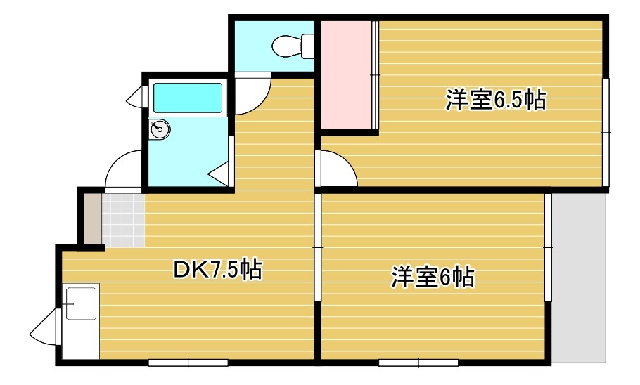 ドミール杉田 間取り