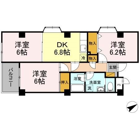 ブランノーブル 間取り