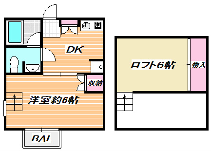 ニュー今川A 間取り