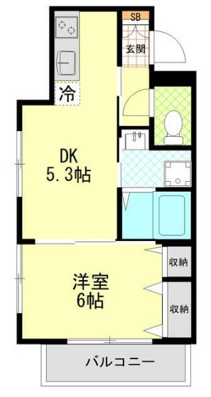 NAKAHA　LIFE 間取り