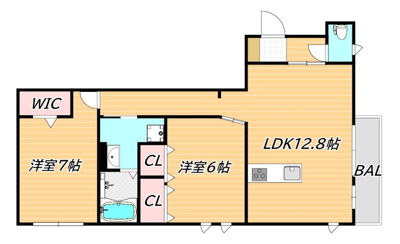 Montagne・selA 間取り図