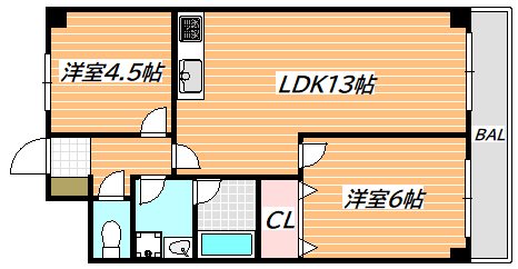 スライヴ21 間取り図