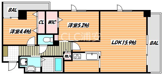 クレアガーデン 間取り