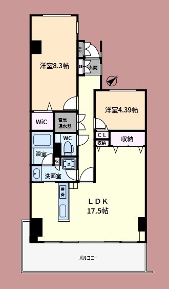 TLRレジデンス磯子駅前 間取り
