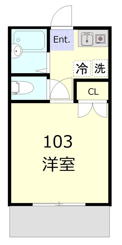 カーサ・コルザ杉田 間取り
