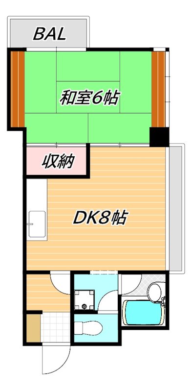 セレクトハウス山三 間取り