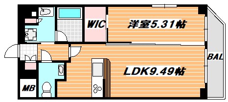ディームス浦安 間取り図