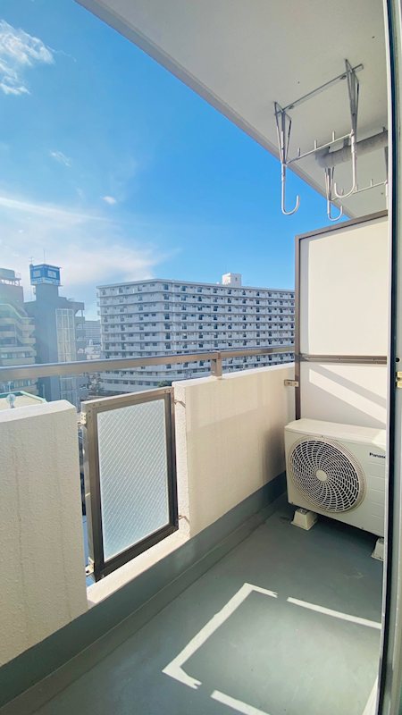 ベルビー川崎 ベランダ