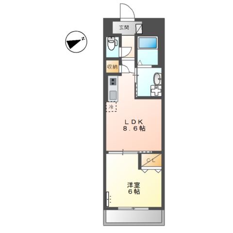 Ｌａ　Ｓｅｅｄ　Ｒｅｖｅ 間取り