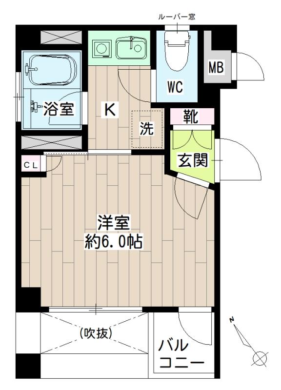 パレス新川崎 間取り
