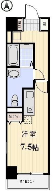 904号室 間取り