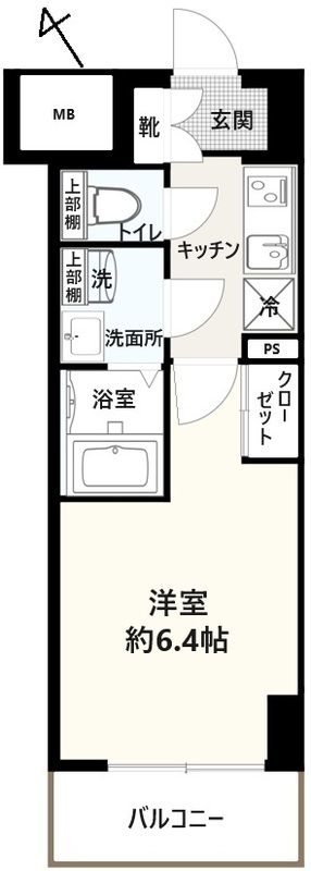 506号室 間取り