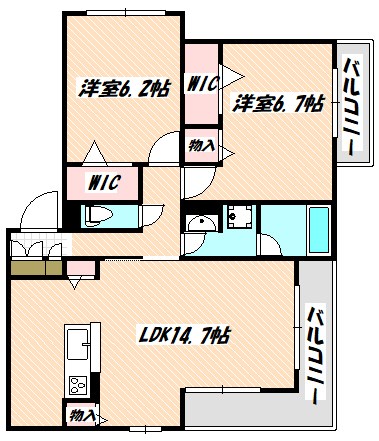 グランドール妙典 間取り