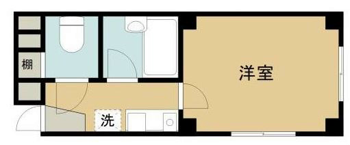 リフィナ横浜新杉田  101号室 間取り