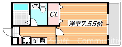 アルファ行徳 間取り図