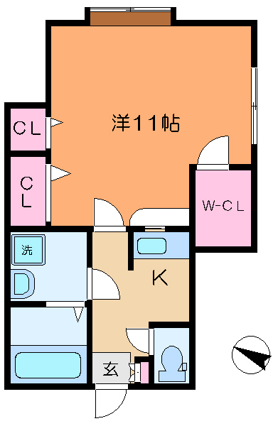 サンビレイＺＥＲＯ 間取り図