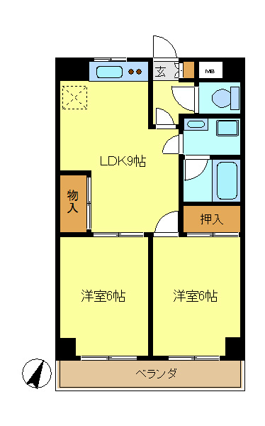 Y・Ｋビル 間取り