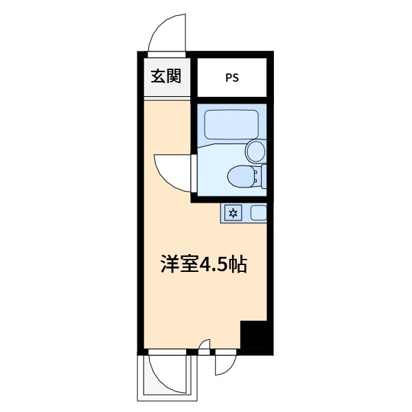 パークハイム能見台 間取り