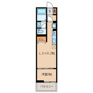 メゾンフォレスト.R 間取り図