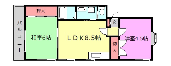 プリースメゾン御幸 間取り
