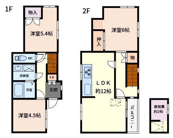 追浜貸家 間取り