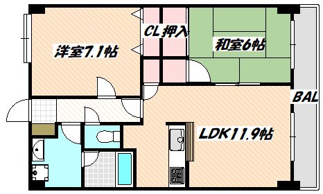 千葉県市川市行徳駅前３丁目 間取り