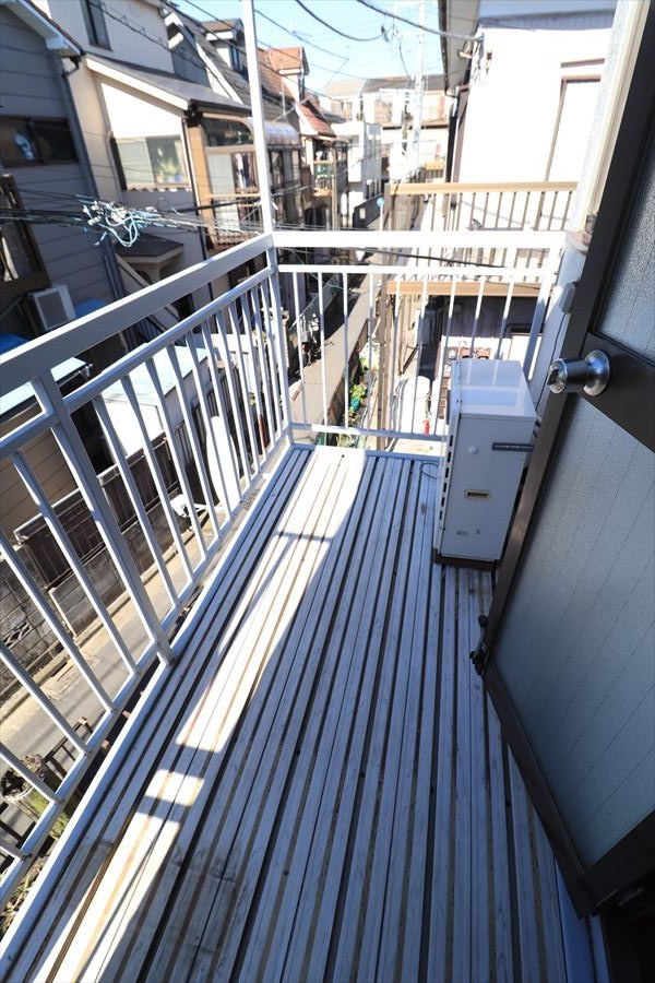 土屋荘 ベランダ