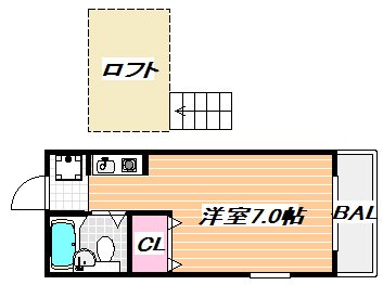 ニューアローズＭⅡ 間取り