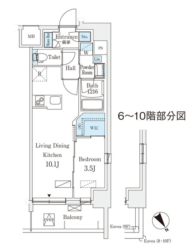エル・セレーノ横浜 間取り