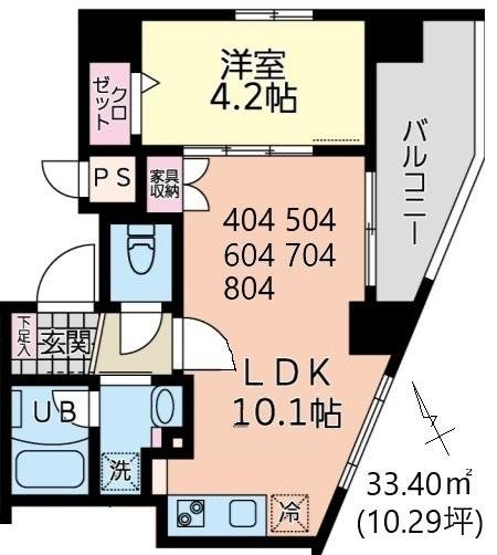 イーストサイド 間取り
