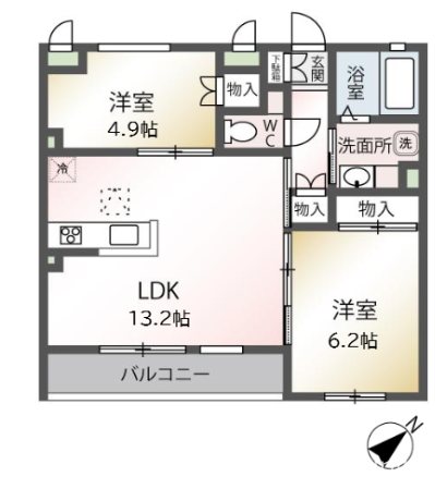 コハル美ヨリ 間取り図